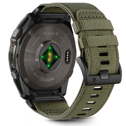 Techsuit W070 remen za Garmin Watch Fenix / Forerunner seriju, 22mm, tamno zelena