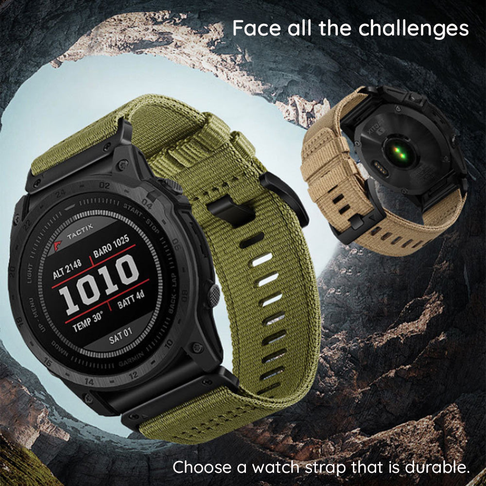 Techsuit W070 remen za Garmin Watch Fenix seriju, 26mm, Narančasta
