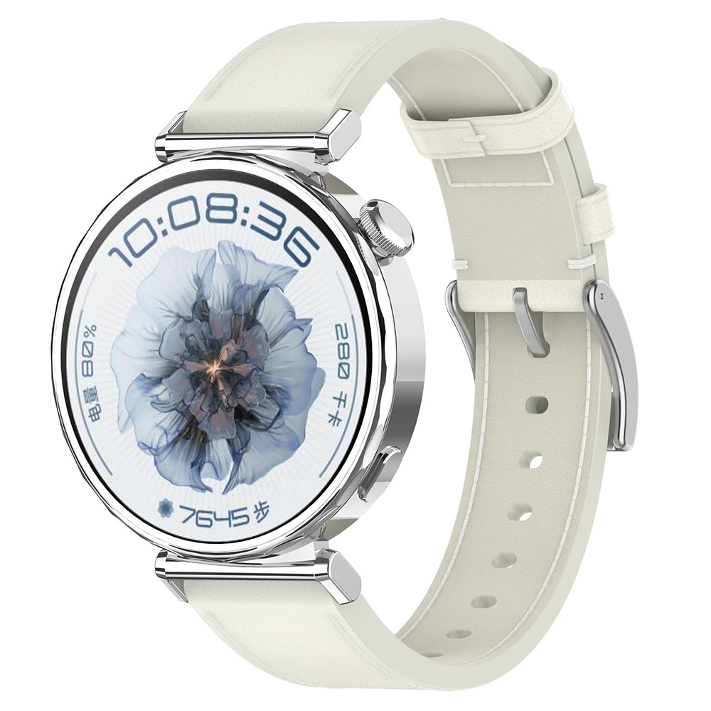 Techsuit W073 remen za Huawei Watch / Garmin Watch seriju, 18mm, Bijela