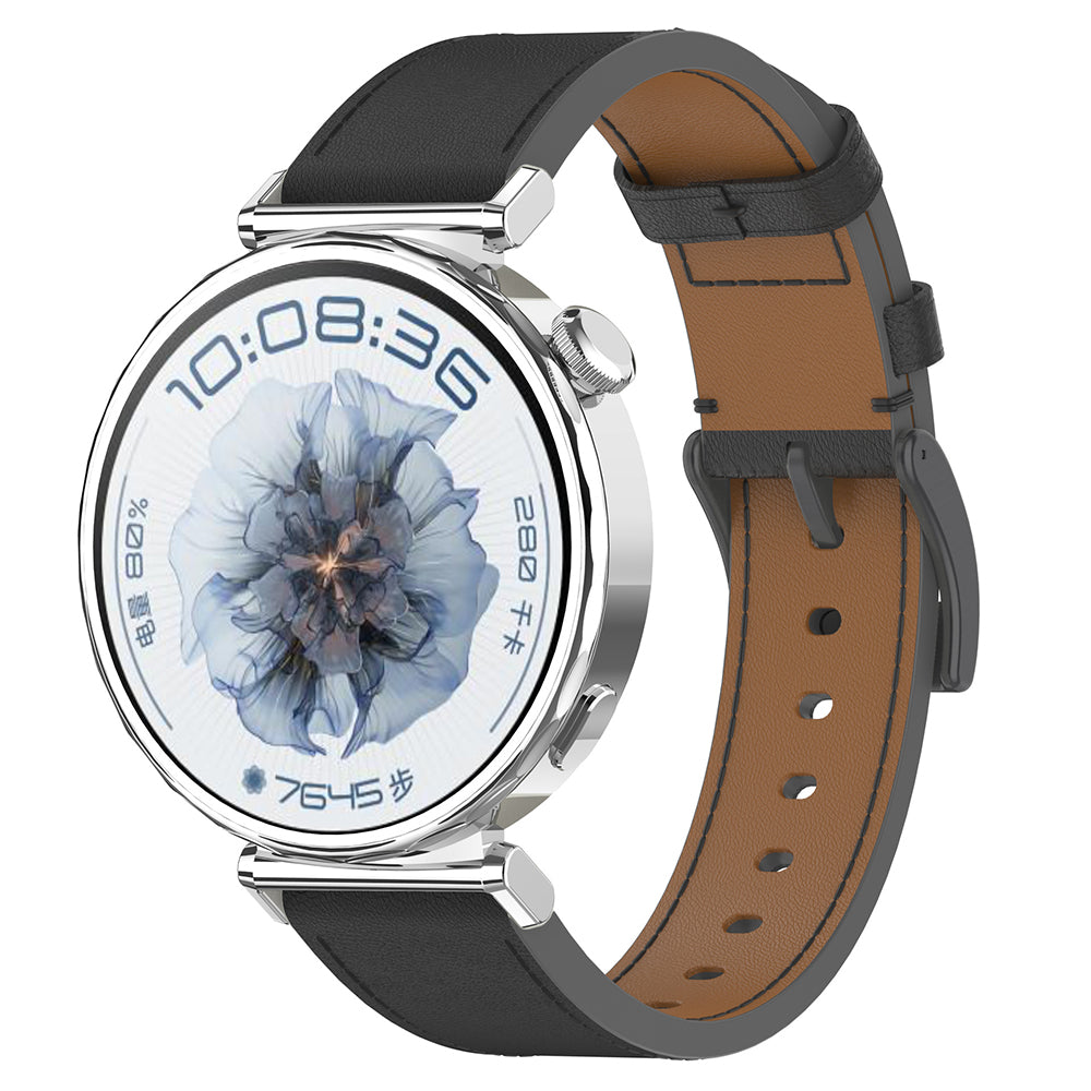 Remen Techsuit W073 za Huawei Watch / Garmin Watch seriju, 18mm, Crna