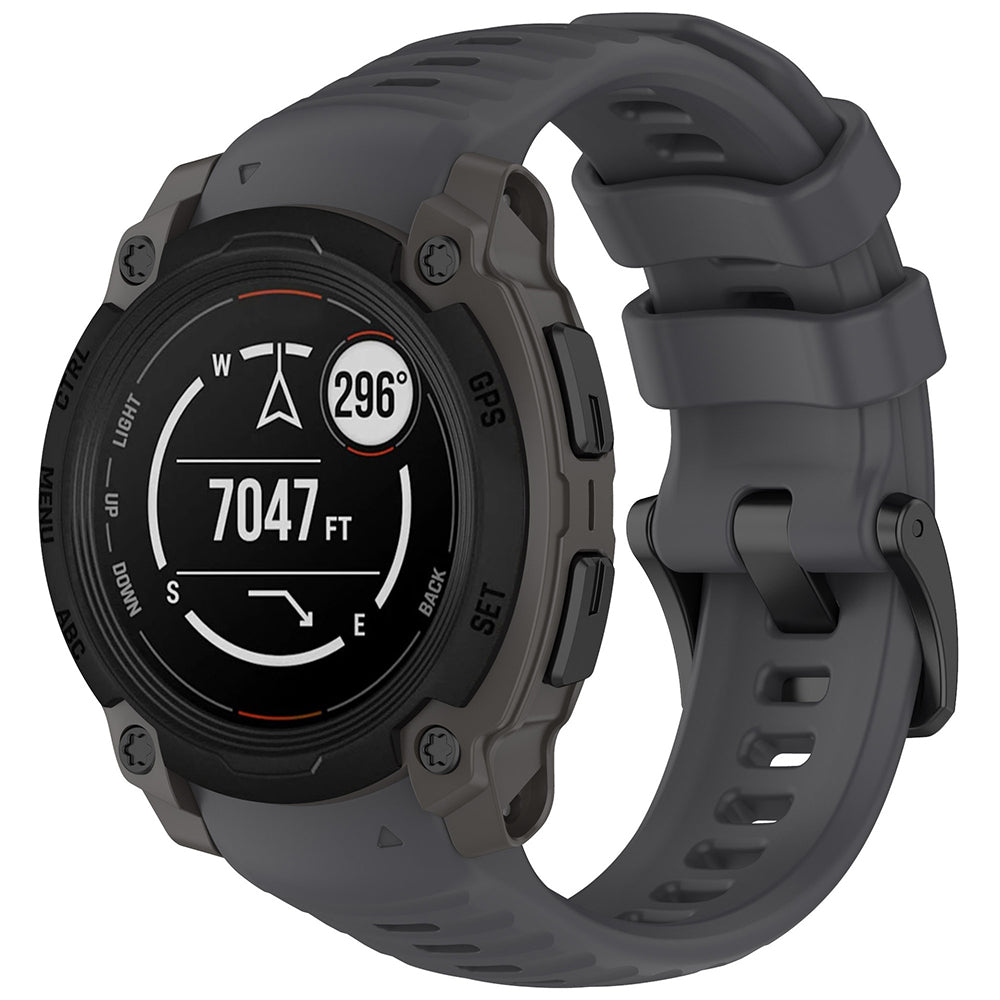Remen Techsuit W076 za Garmin Instinct E 40mm, Sivi