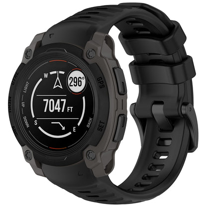 Remen Techsuit W076 za Garmin Instinct E 45mm, Crni