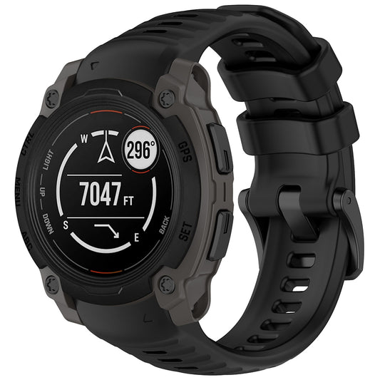 Remen Techsuit W076 za Garmin Instinct E 45mm, Crni
