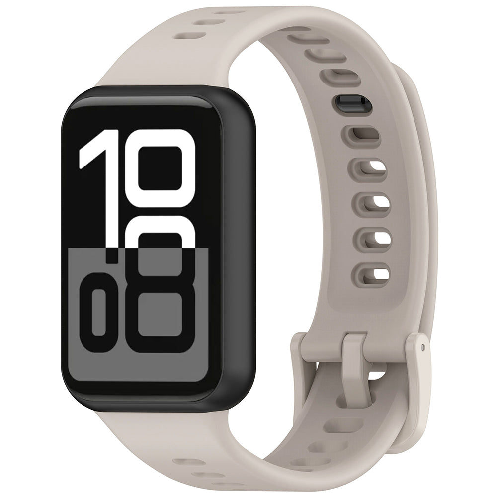 Techsuit W081 remen za Honor Band 11 / 11 Pro, sivo-bežični