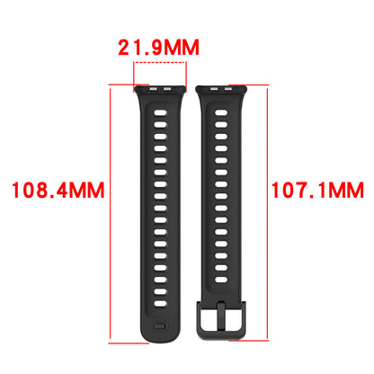 Techsuit W081 remen za Honor Band 11 / 11 Pro, sivo-bežični