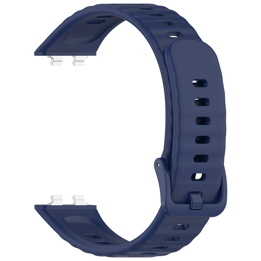Techsuit remen W082 za Huawei Band 11 / 11 Pro, Tamnoplava