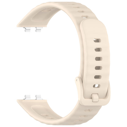 Techsuit remen W082 za Huawei Band 11 / 11 Pro, Krem