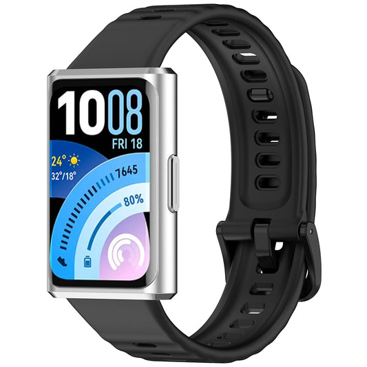 Remen Techsuit W082 za Huawei Band 11 / 11 Pro, Crni
