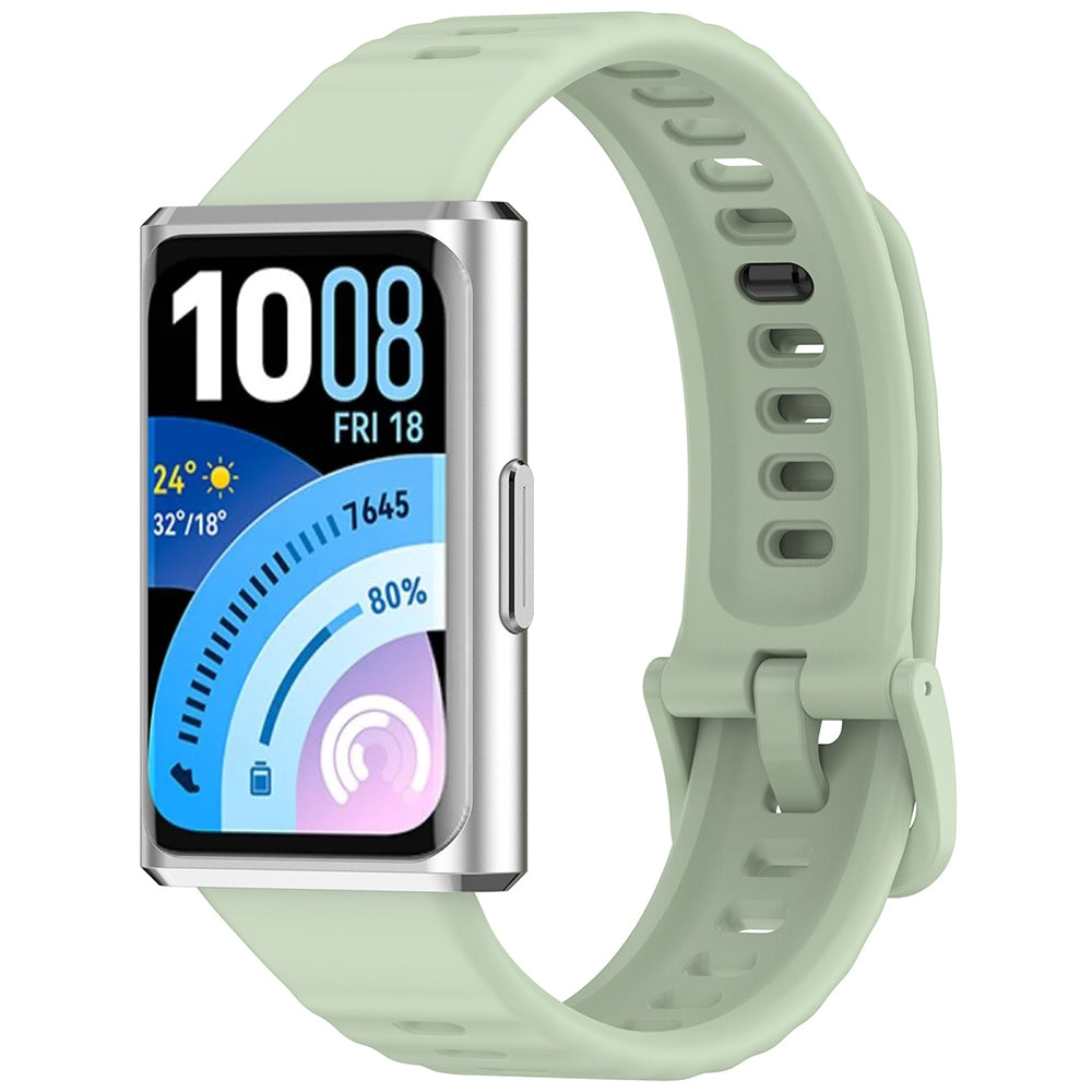 Techsuit remen W082 za Huawei Band 11 / 11 Pro, Zelena