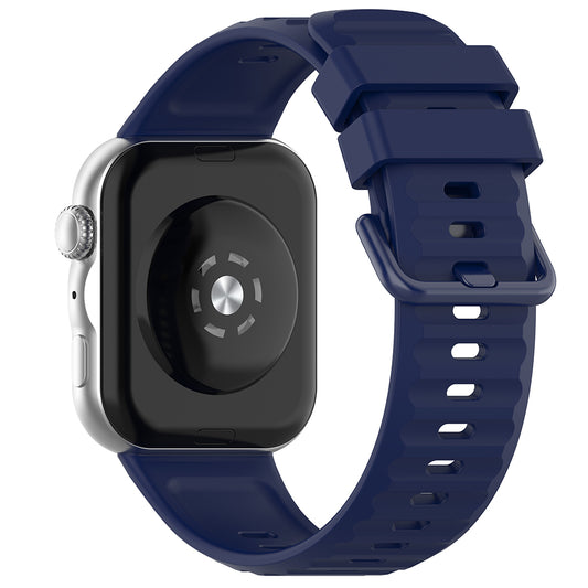 Techsuit remen W082 za Huawei Watch Fit 5 Pro, Tamnoplava