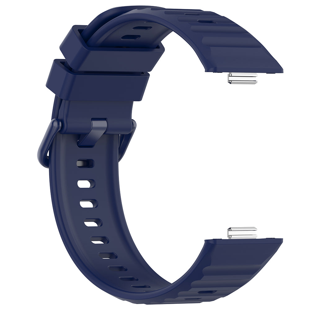 Techsuit remen W082 za Huawei Watch Fit 5 Pro, Tamnoplava