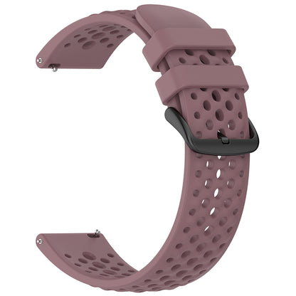 Techsuit W083 remen za Amazfit Watch / Samsung Watch Series, 22mm, Ljubičasti