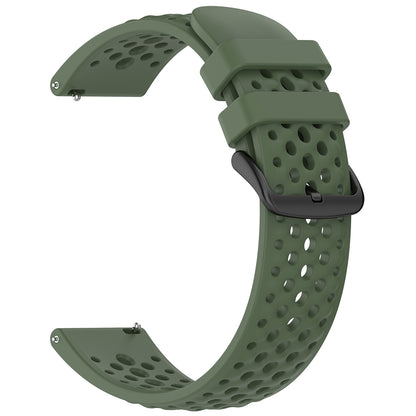 Curea Techsuit W083 za Amazfit Watch / Samsung Watch Series, 22mm, Zelena