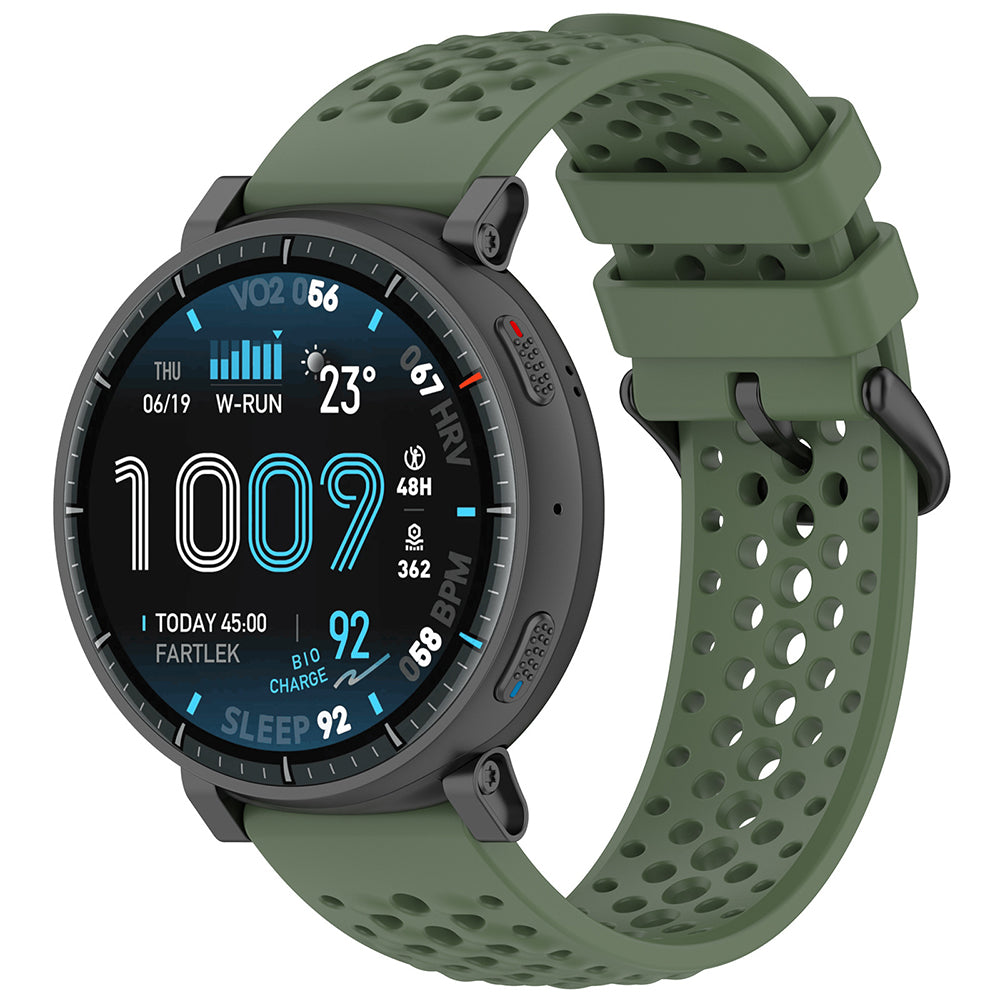Curea Techsuit W083 za Amazfit Watch / Samsung Watch Series, 22mm, Zelena