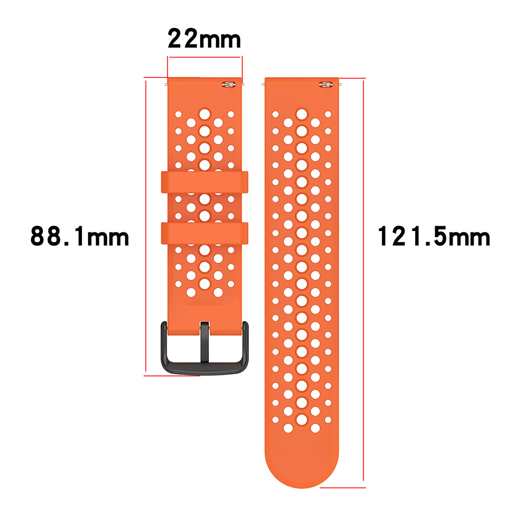 Curea Techsuit W083 za Amazfit Watch / Samsung Watch Series, 22mm, Zelena