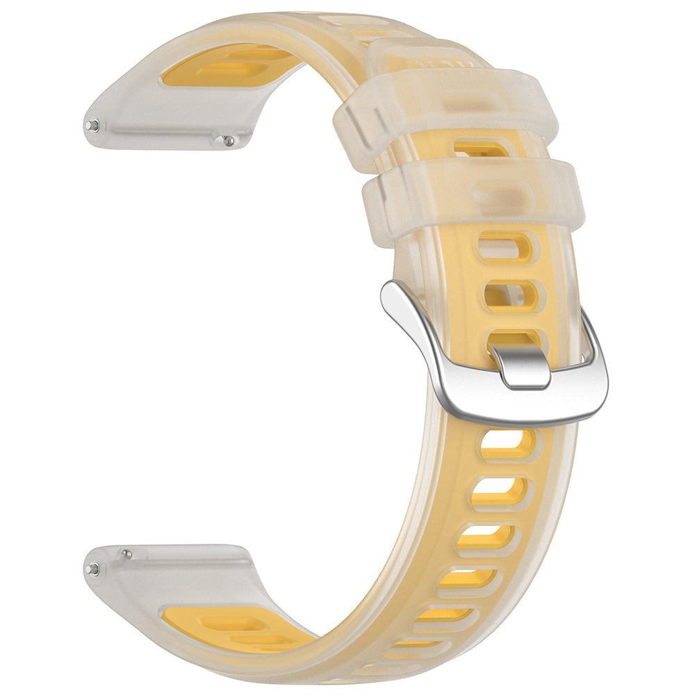 Techsuit remen W084 za Samsung Galaxy Watch / Huawei Watch Series, 20mm, Žuta
