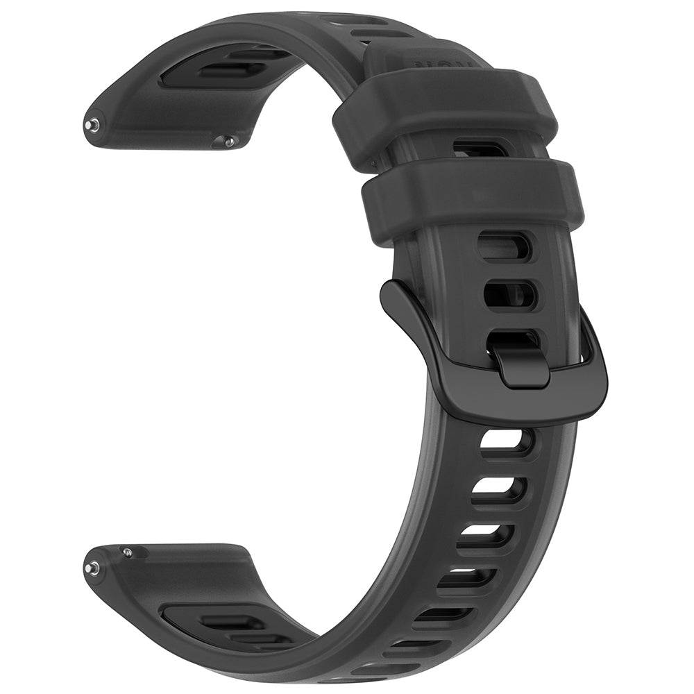 Remen Techsuit W084 za Samsung Galaxy Watch / Huawei Watch Series, 20mm, Crna