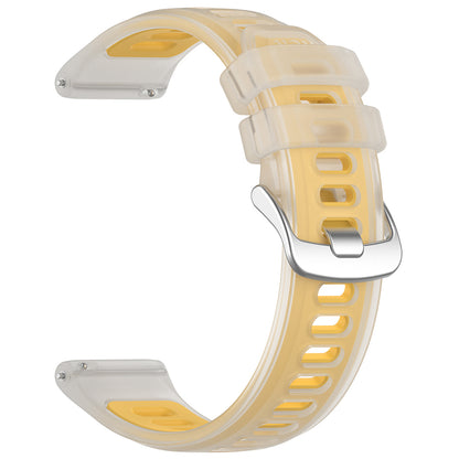Techsuit W084 remen za Samsung Galaxy Watch / Huawei Watch Series, 22mm, Žuta