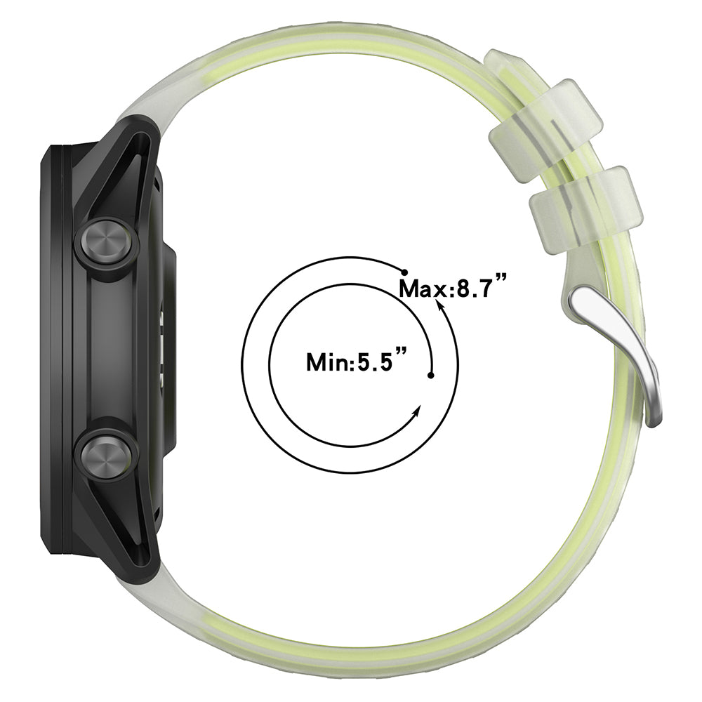 Techsuit W084 remen za Samsung Galaxy Watch / Huawei Watch Series, 22mm, Žuta