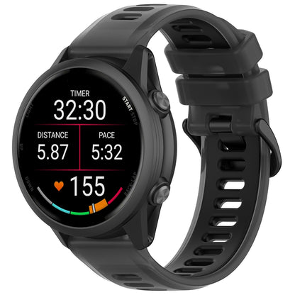 Techsuit W084 remen za Samsung Galaxy Watch / Huawei Watch Series, 22mm, Crna