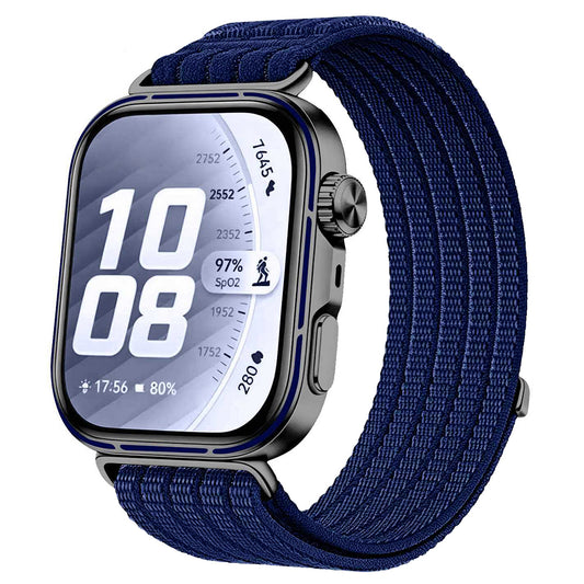 Techsuit remen W085 za Huawei Watch Fit 5, Tamnoplava