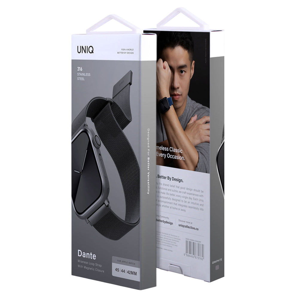 UNIQ Dante remen za Apple Watch 42mm / 41mm / 40mm / 38 Series, Zlatna