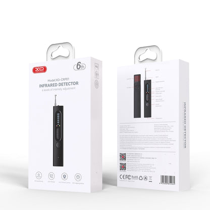 IR detektor GSM uređaja / skrivenih mikrofona / GPS lokatora XO Design CRP01, Crni
