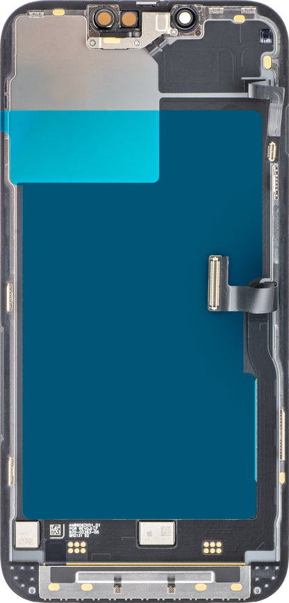 Zaslon s dodirnim ekranom Apple iPhone 13 Pro, s okvirom, crni, servisni paket 661-21993