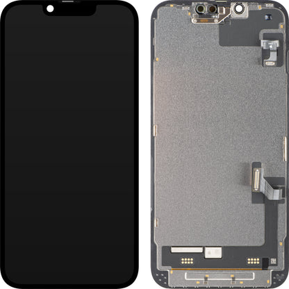 Zaslon s dodirnim zaslonom Apple iPhone 17e, s okvirom, crni, Service Pack 661-60211