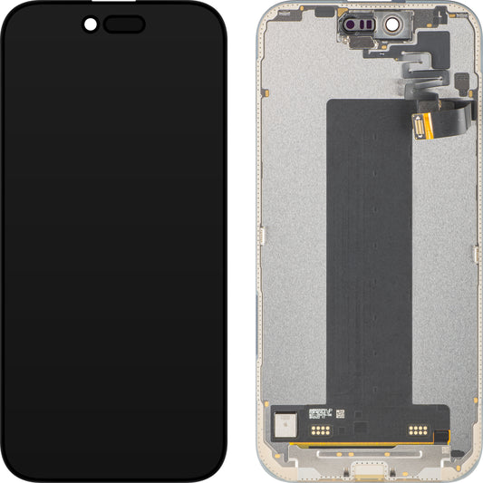 Zaslon s dodirnim zaslonom Apple iPhone 17 Air, s okvirom, crni, Service Pack 661-55240