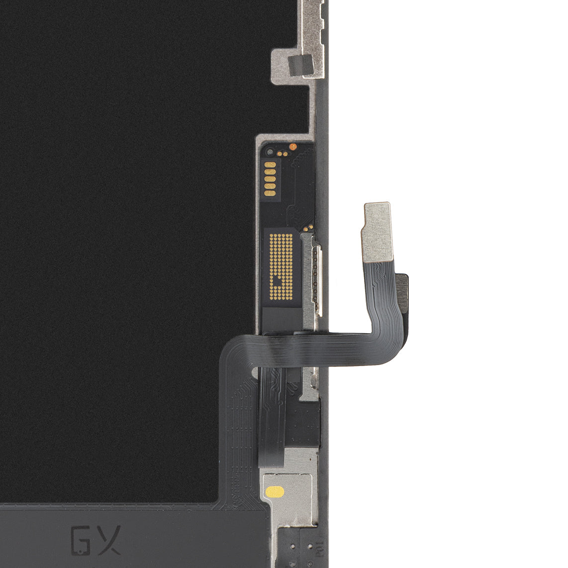 Zaslon s dodirnim ekranom GX za Apple iPhone 12 / 12 Pro, s okvirom, OLED IC Movable verzija, crni