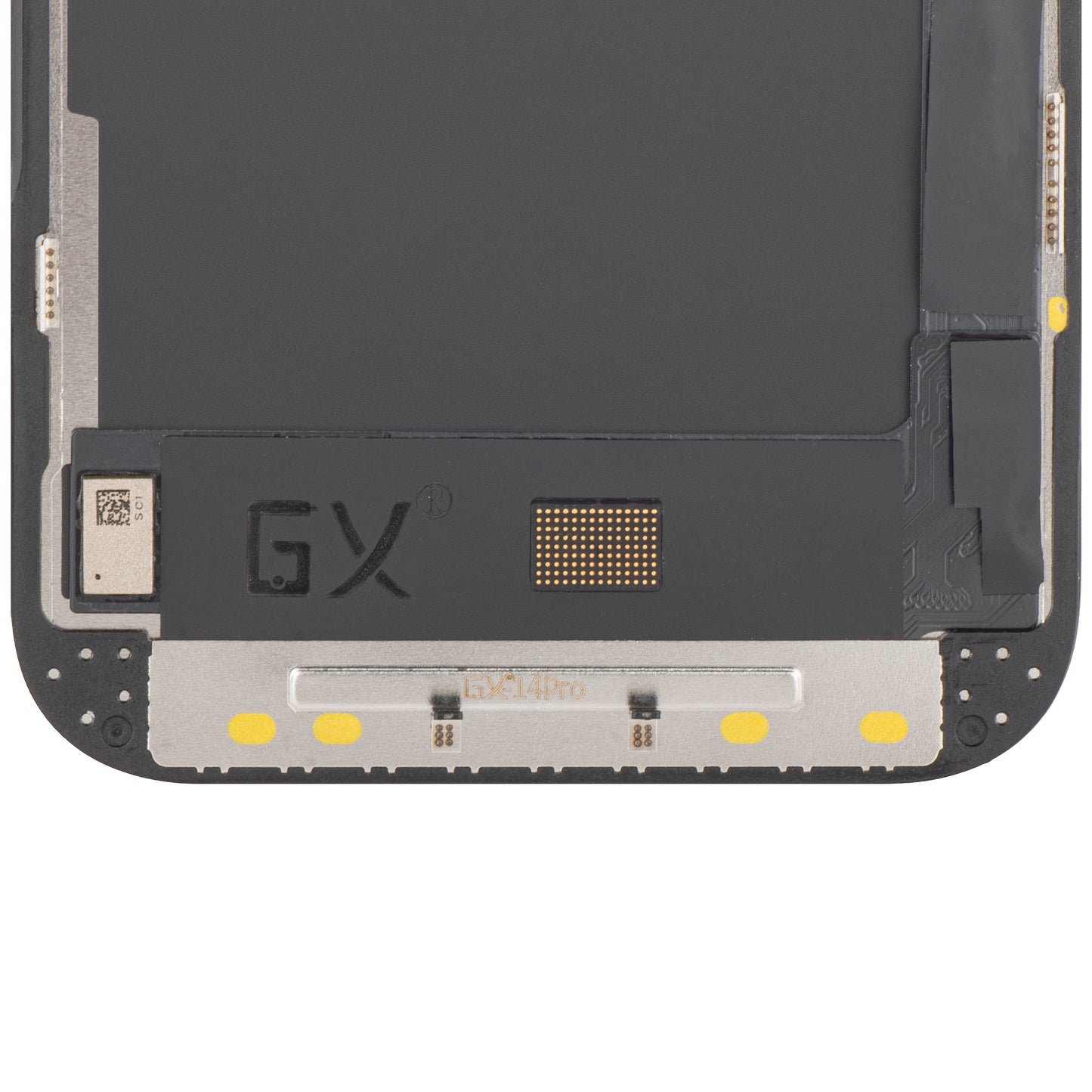 Zaslon s dodirnim ekranom GX za Apple iPhone 14 Pro, s okvirom, OLED IC Movable verzija, crni