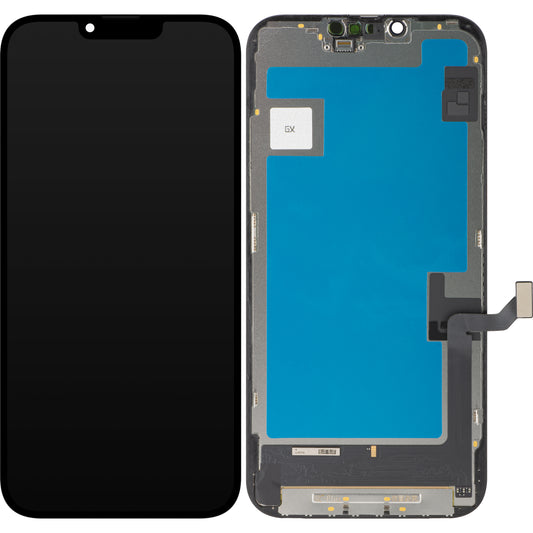 Zaslon s dodirnim zaslonom GX za Apple iPhone 13 Pro Max, s okvirom, OLED IC Movable verzija, Crna