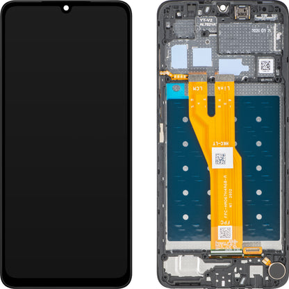 Zaslon s dodirnim zaslonom Honor X5c / X5c Plus, s okvirom, crni, Service Pack 9707ACHU