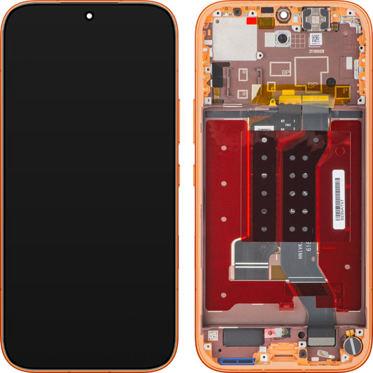 Zaslon s dodirnim zaslonom Honor 600, s okvirom, narančasti, Service Pack 0235ATST