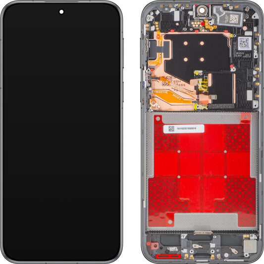 Display s Touchscreenom Huawei Pura 80 Ultra, s Okvirom, Crni (Golden Black), Service Pack 02357EFF