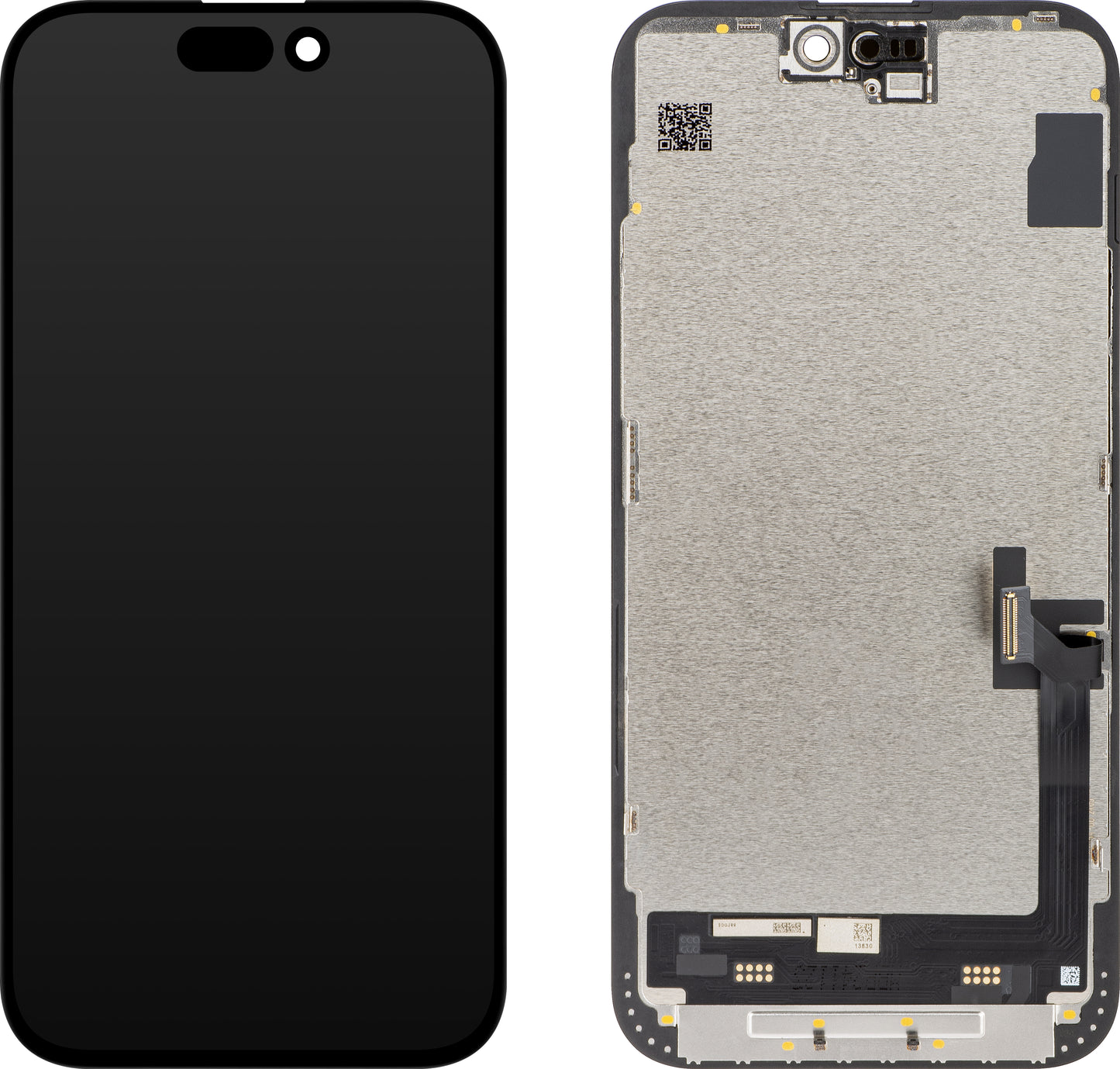 Zaslon s dodirnim ekranom JK za Apple iPhone 15 Plus, s okvirom, LCD In-Cell verzija, crni