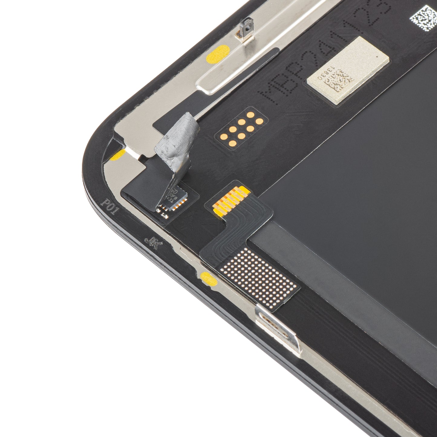 Zaslon s dodirnim ekranom JK za Apple iPhone 15 Pro Max, s okvirom, LCD In-Cell verzija, crni