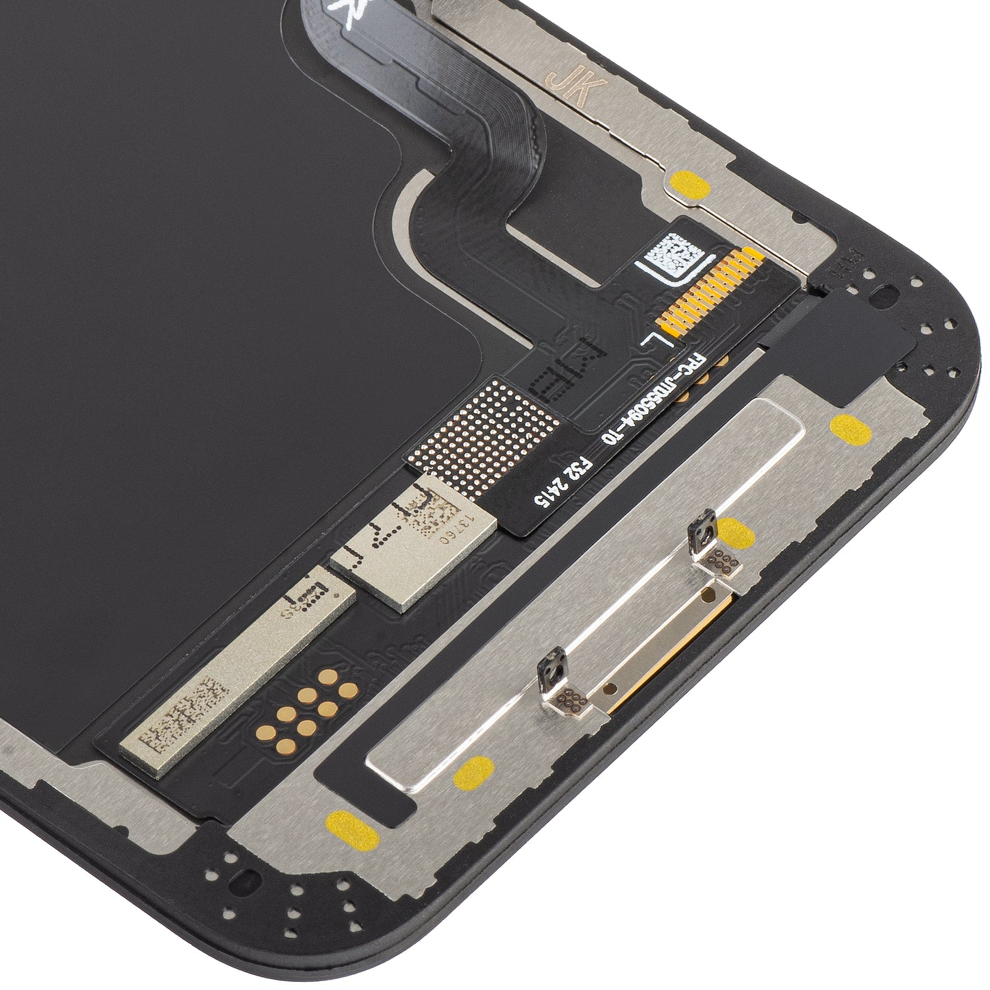 Zaslon s dodirnim zaslonom JK za Apple iPhone 12 mini, s okvirom, LCD In-Cell IC Movable verzija, Crna