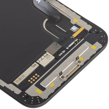 Zaslon s dodirnim zaslonom JK za Apple iPhone 12 mini, s okvirom, LCD In-Cell IC Movable verzija, Crna