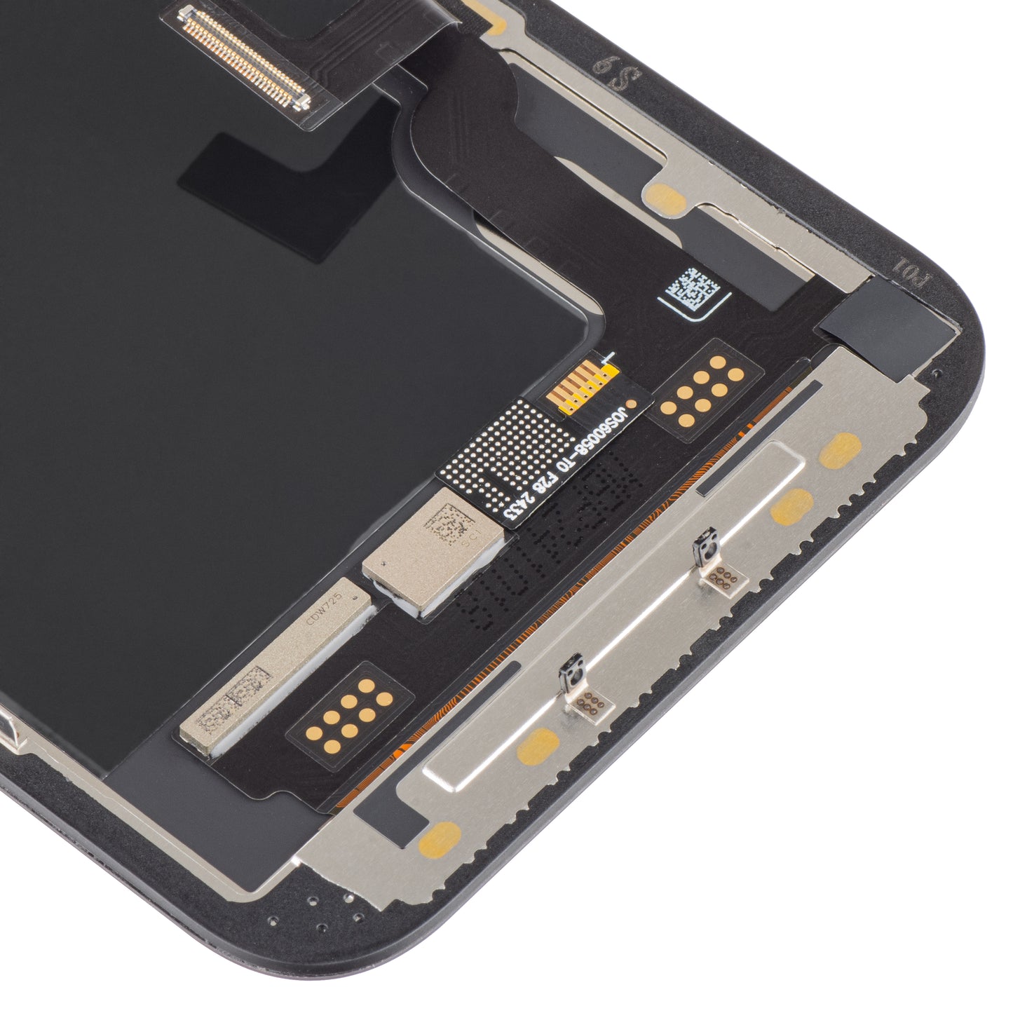 Zaslon s dodirnim zaslonom JK za Apple iPhone 13, s okvirom, OLED IC Movable verzija, Crna