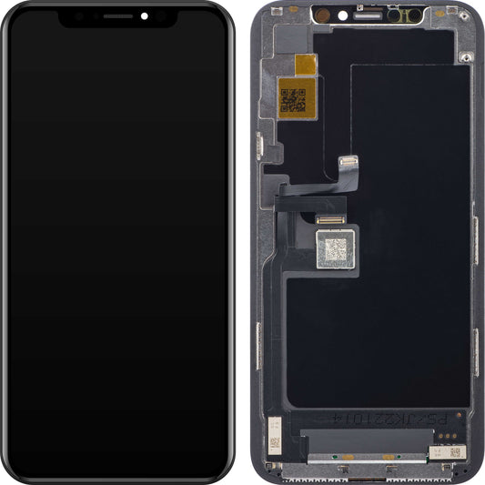Zaslon s dodirnim ekranom JK za Apple iPhone 11 Pro, s okvirom, LCD In-Cell verzija, crni