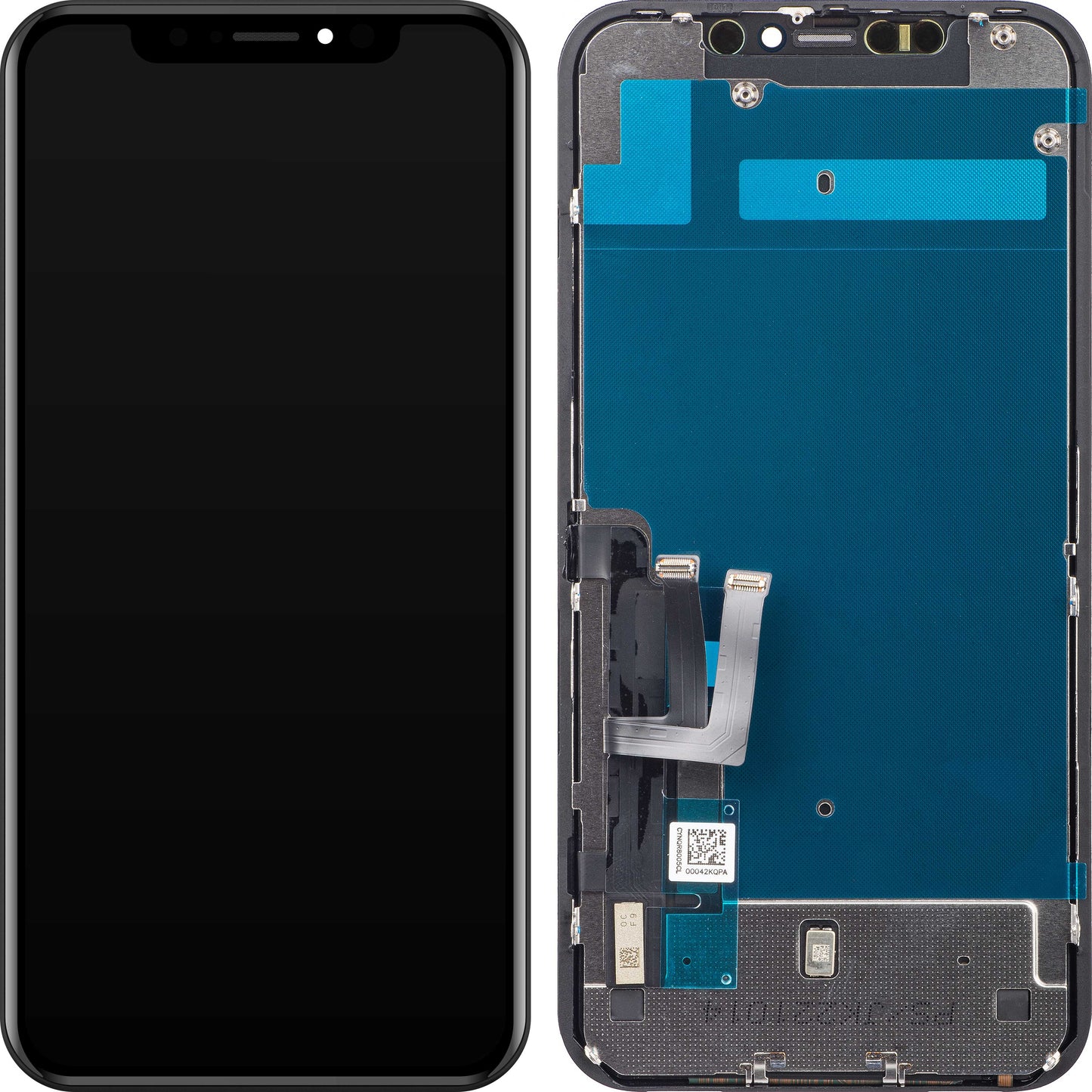 Display s Touchscreenom JK za Apple iPhone 11, s okvirom, LCD In-Cell IC Movable verzija, Crni