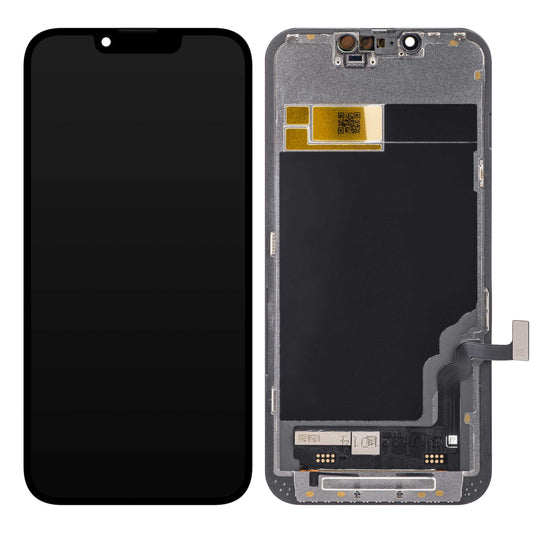 Display s dodirnim zaslonom JK za Apple iPhone 13, s okvirom, LCD In-Cell verzija, crni