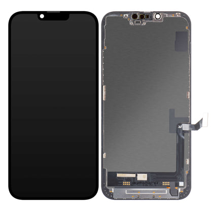 Zaslon s dodirnim ekranom JK za Apple iPhone 14 Plus, s okvirom, LCD In-Cell verzija, crni