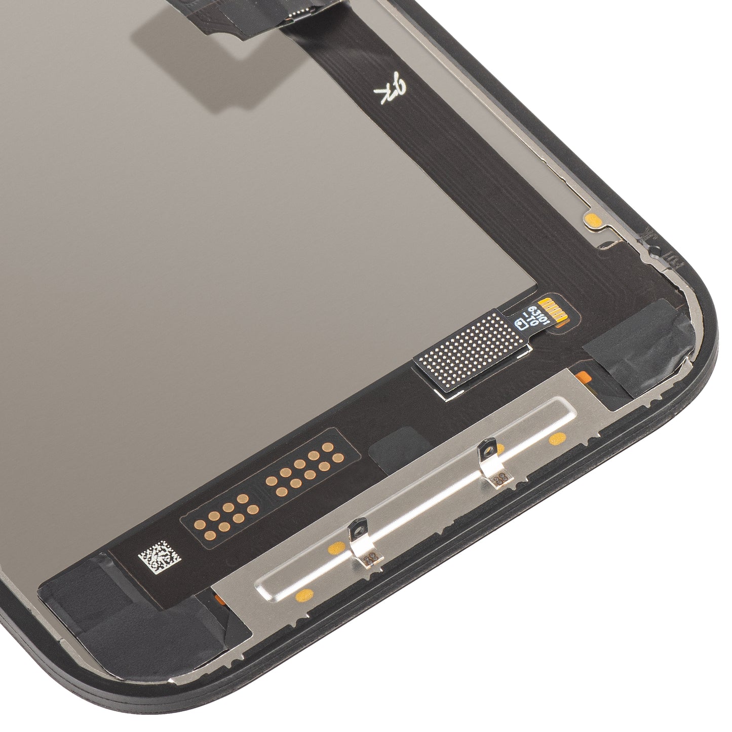 Zaslon s dodirnim zaslonom JK za Apple iPhone 17, s okvirom, verzija LCD In-Cell IC Movable, crna