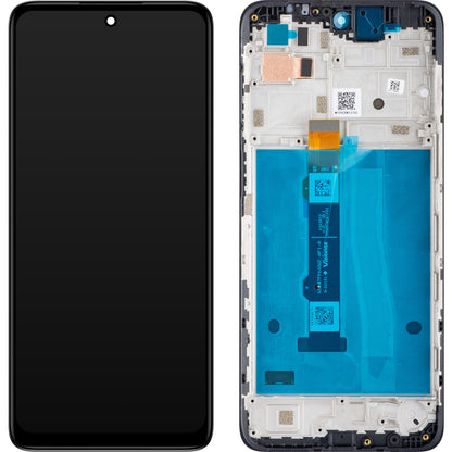Zaslon s dodirnim ekranom Motorola Moto G42, s okvirom, crni, paket za servis 5D68C21049