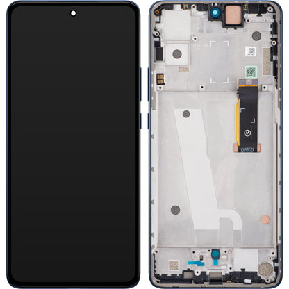 Zaslon s dodirnim ekranom Motorola Edge 30, s okvirom, siva (Meteorite Gray), servisni paket 5D68C20584