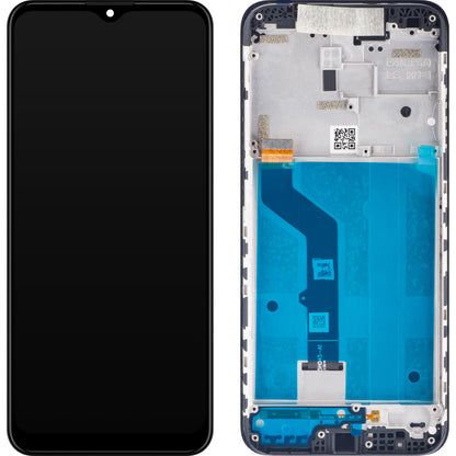 Zaslon s dodirnim ekranom Motorola Moto E7 Plus, s okvirom, crni, paket za servis 5D68C17416