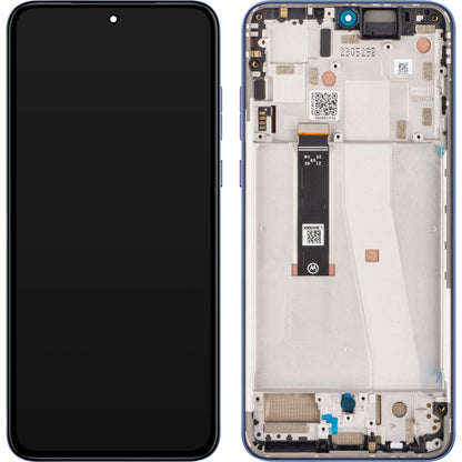 Zaslon s dodirnim ekranom Motorola Edge 30 Neo, s okvirom, Ljubičasta (Very Peri), Servisni paket 5D68C21405